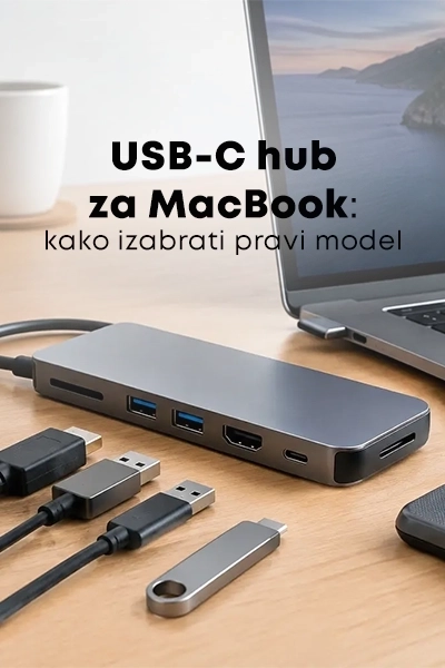 USB-C hub za MacBook: kako izabrati pravi model