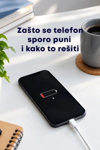 Zašto se telefon sporo puni i kako to rešiti