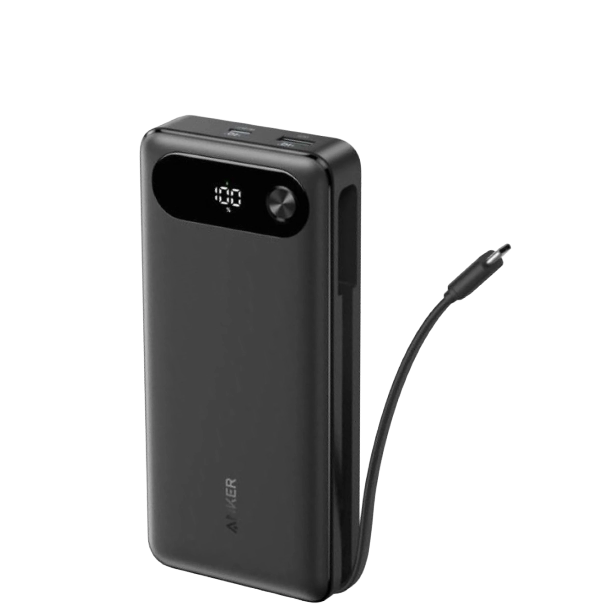 Anker Power Bank 20.000 mAh 87W Built-In USB-C Crna