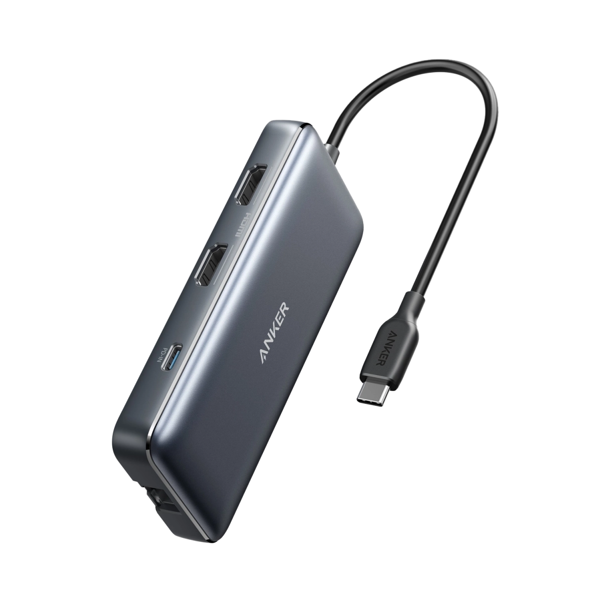 Anker Hub 8-u-1 USB-C PowerExpand Siva